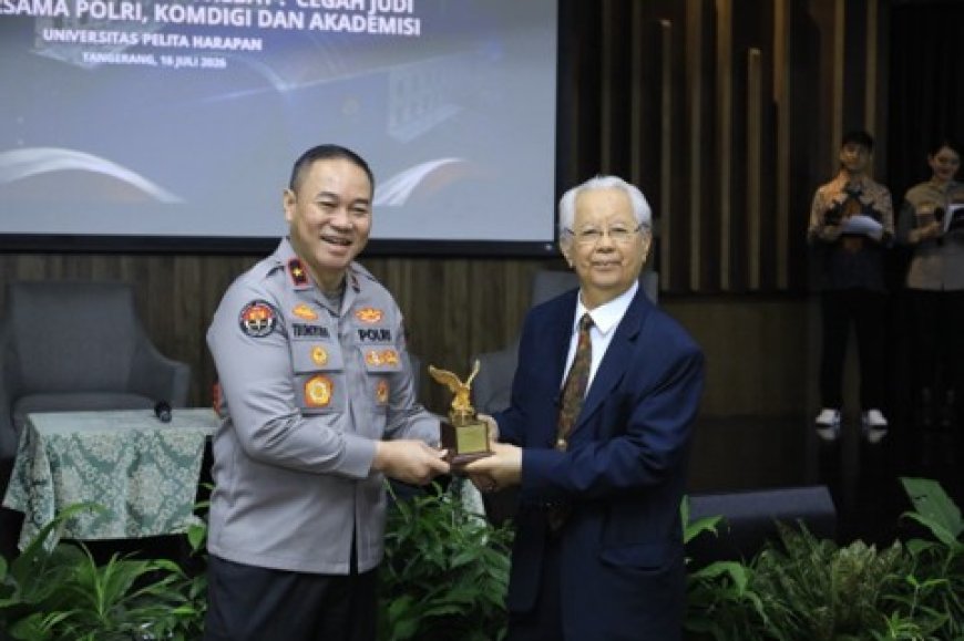 Polri Gandeng UPH dan Komdigi Edukasi Mahasiswa Cegah Judi Online Lewat Program Polri Goes to Campus