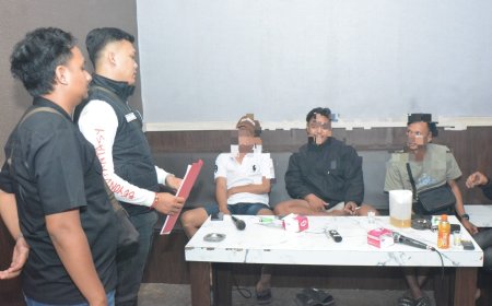 Cegah Peredaran Narkoba,Tim Gabungan Polres Bondowoso Razia THM dan Tes Urine Pengunjung