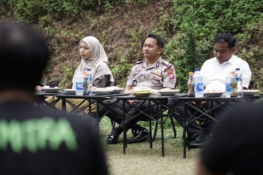 Kawal Perpres Baru, Polres Mojokerto Beri Kepastian Hukum dan Perlindungan bagi Driver Online